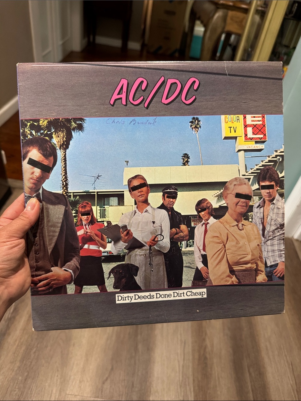 AC/DC Dirty Deeds Done Dirt Cheap ATLANTIC LP Vintage